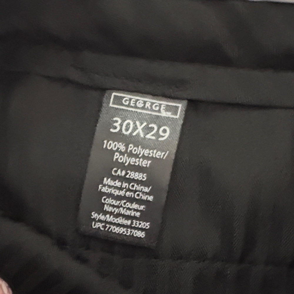George Women's Navy Trousers LL77 - Picture 9 of 9
